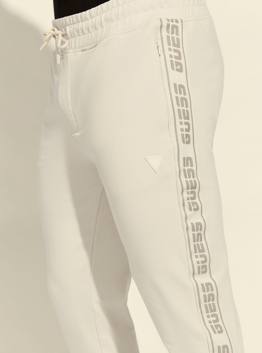 GUESS Mens  Eco Grey Arlo Active Trackpants Z2RB14K6ZS1 Detail View