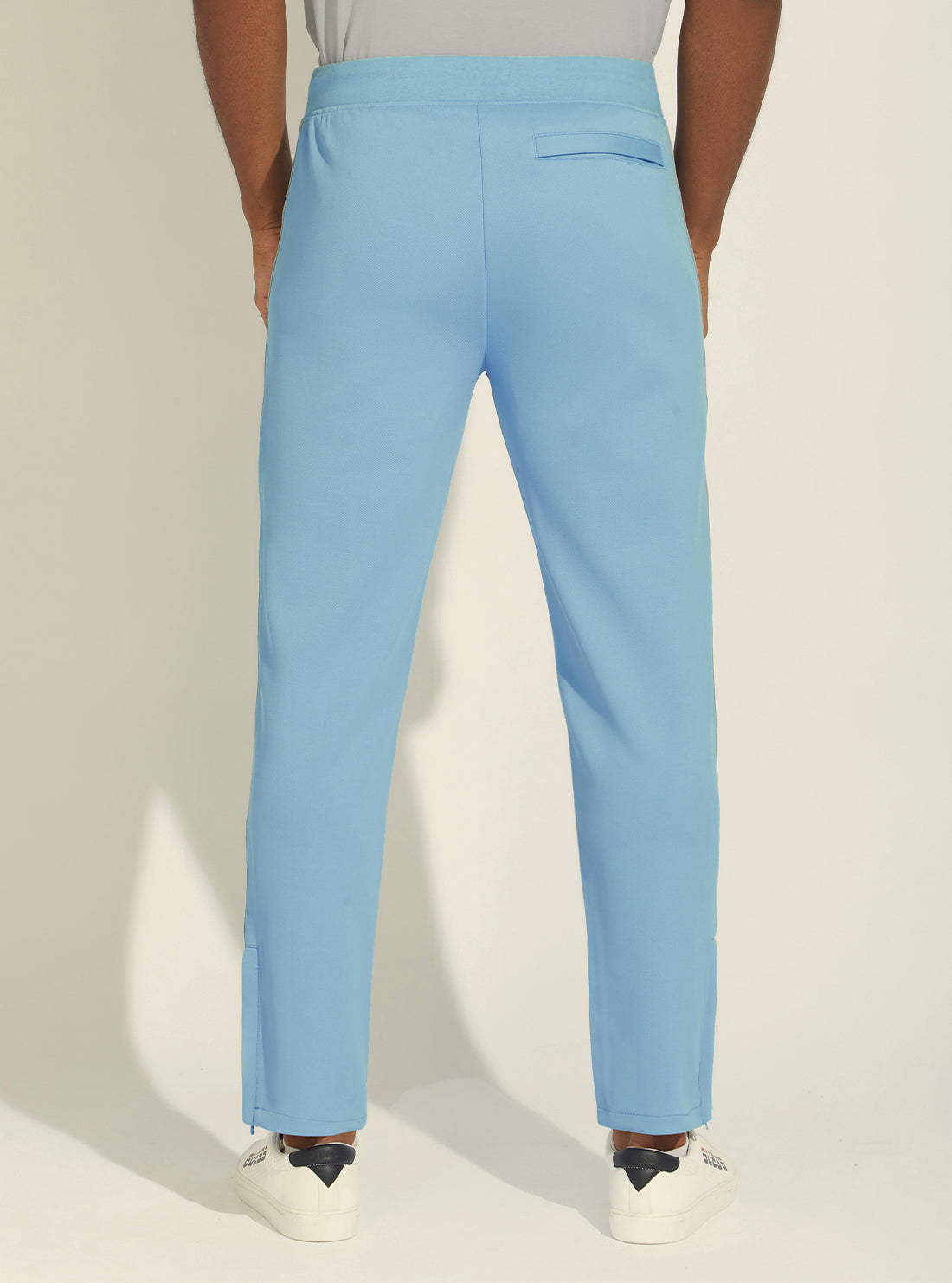 GUESS Mens Eco Blue Darrel Active Trackpants Z2GB00KB210 Back View