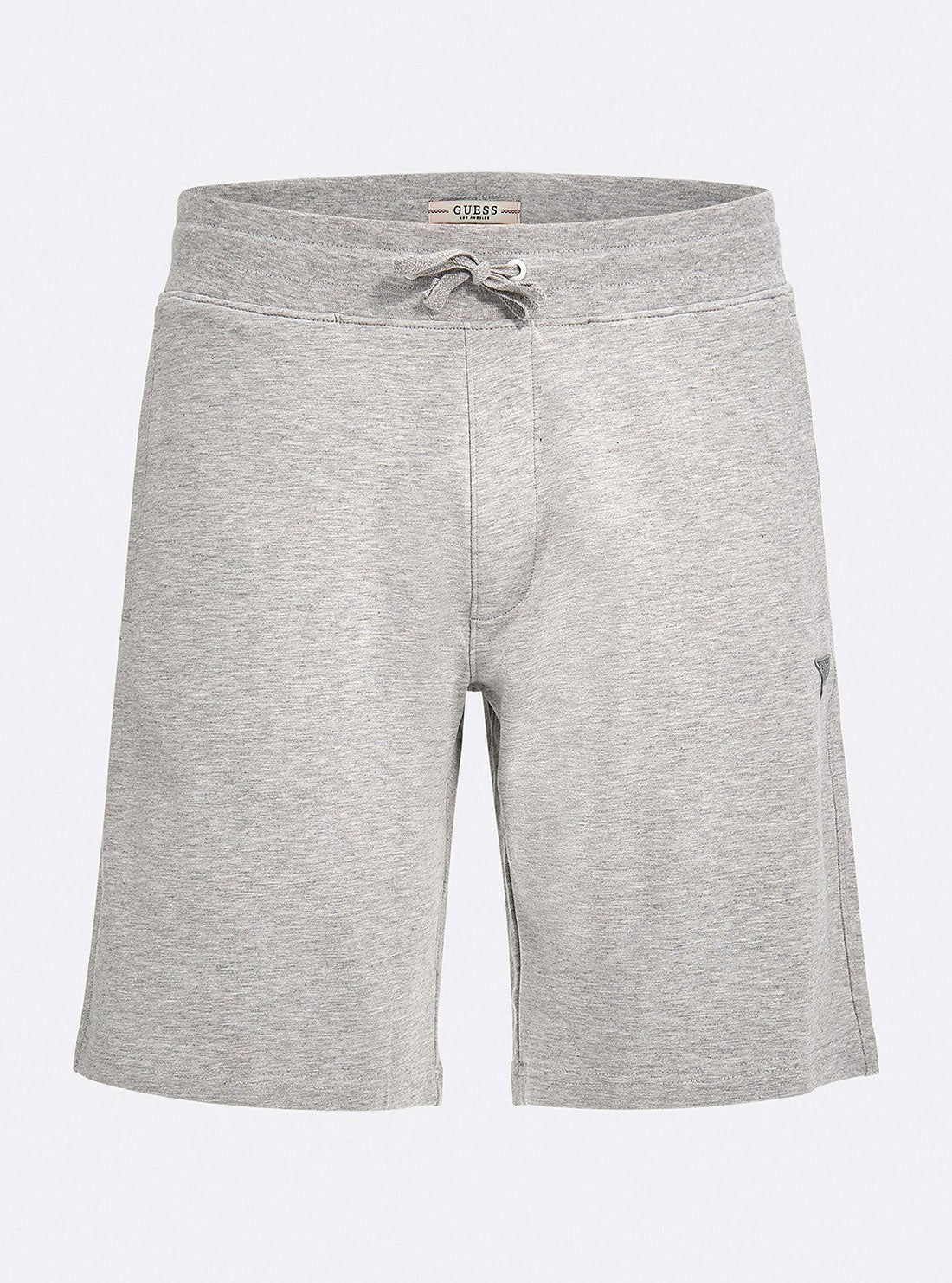 GUESS Mens Grey Eco Livio Relaxed Fit Shorts M2GD06K6ZS1 Ghost Front View