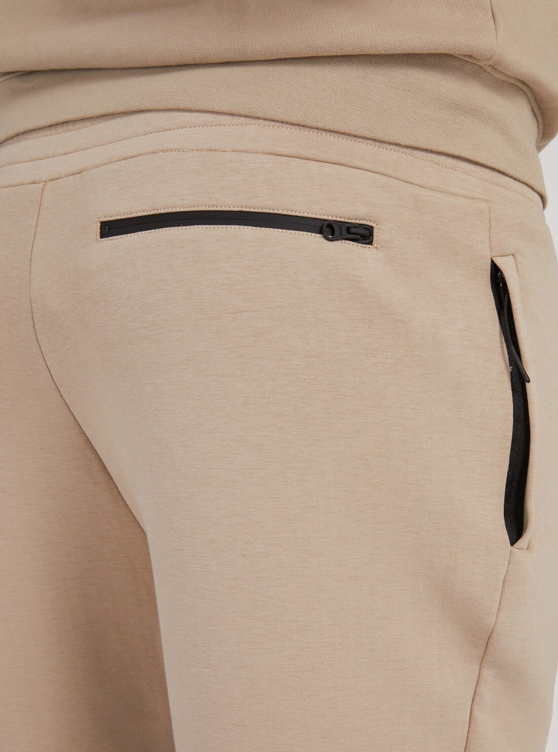 GUESS Mens Eco Beige Abbot Active Long Pants U1YA09FL03P Detail View