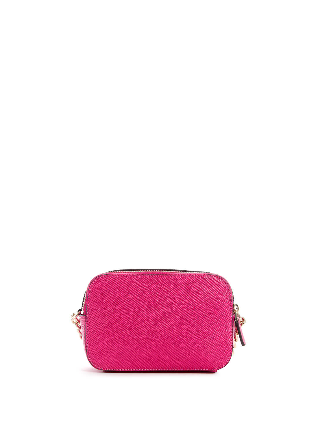 GUESS Womens  Hot Pink Noelle Crossbody Camera Bag ZG787914 Back View
