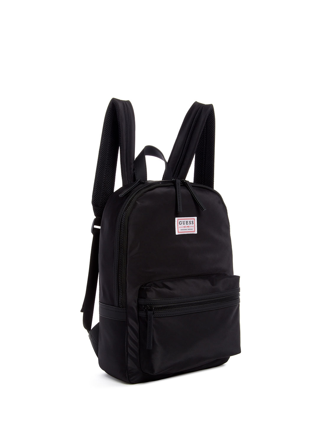 GUESS Mens GUESS Originals Black Backpack WR703198 Side View