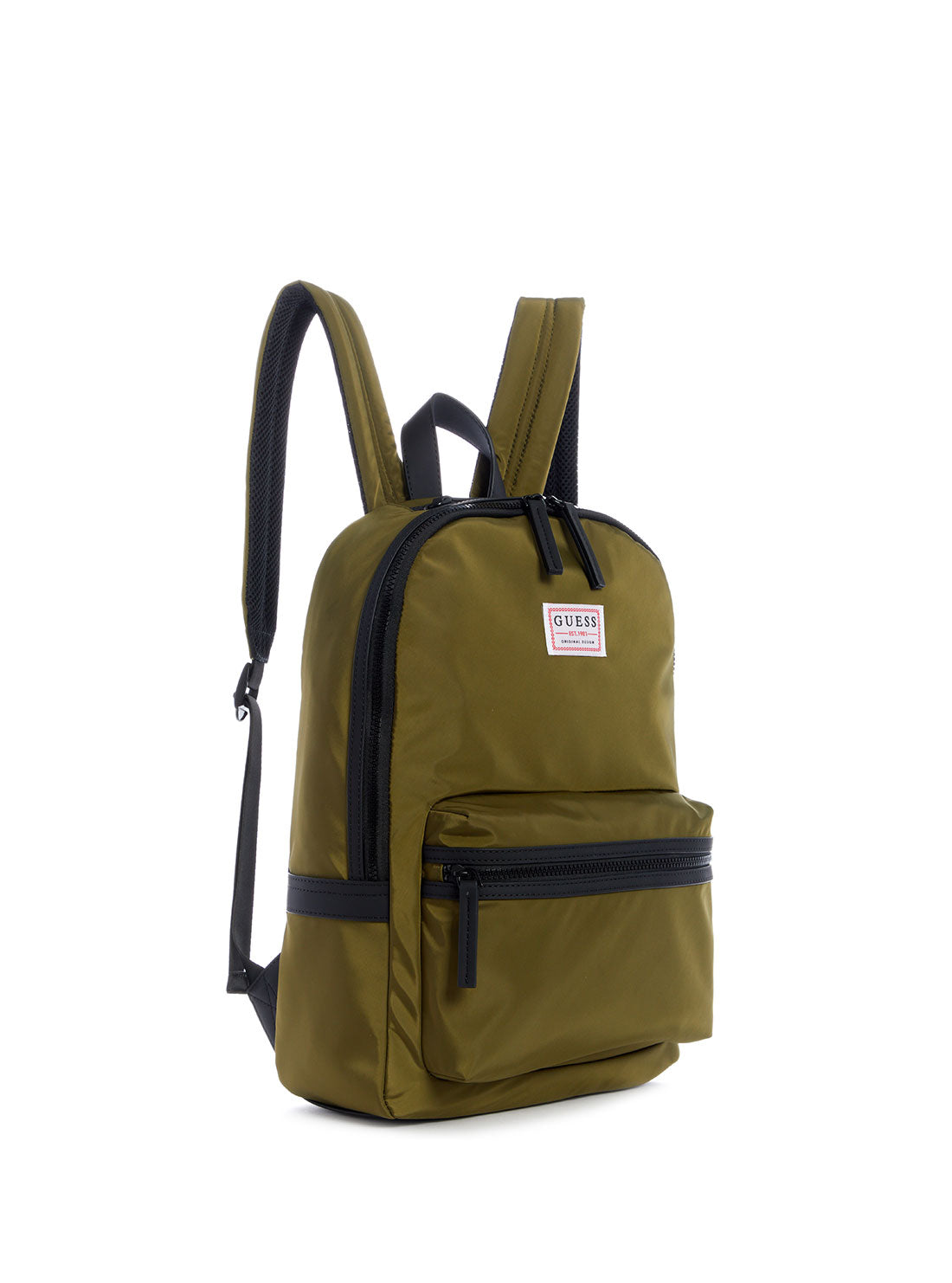 GUESS Mens GUESS Originals Olive Backpack WR703198 Side View