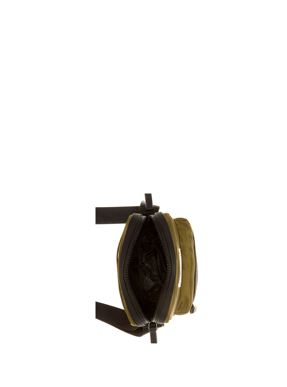 GUESS Mens GUESS Originals Olive Camera Bag WR703191 Inside View