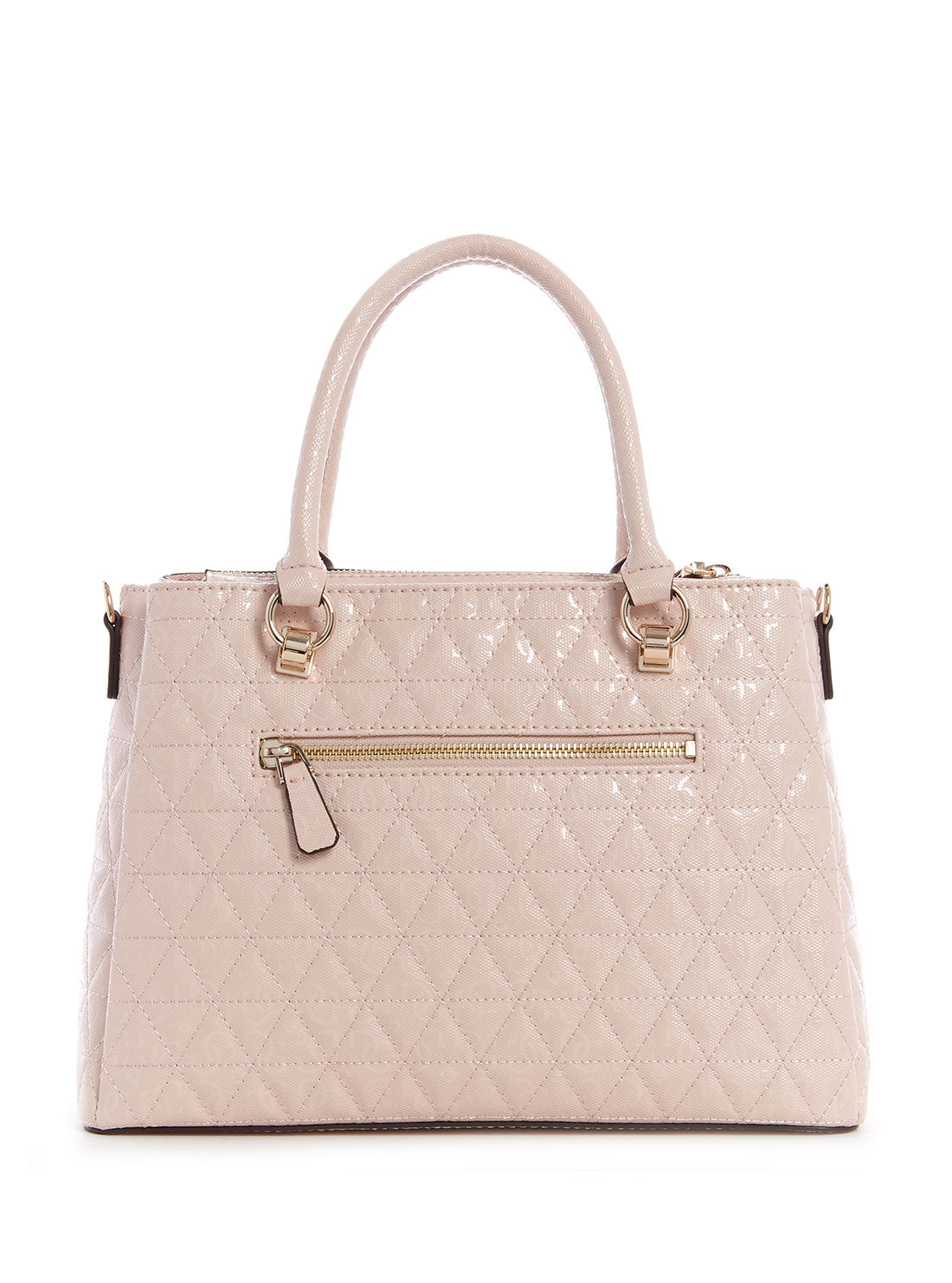 GUESS Womens Pink Wessex Satchel GG837906 Back View