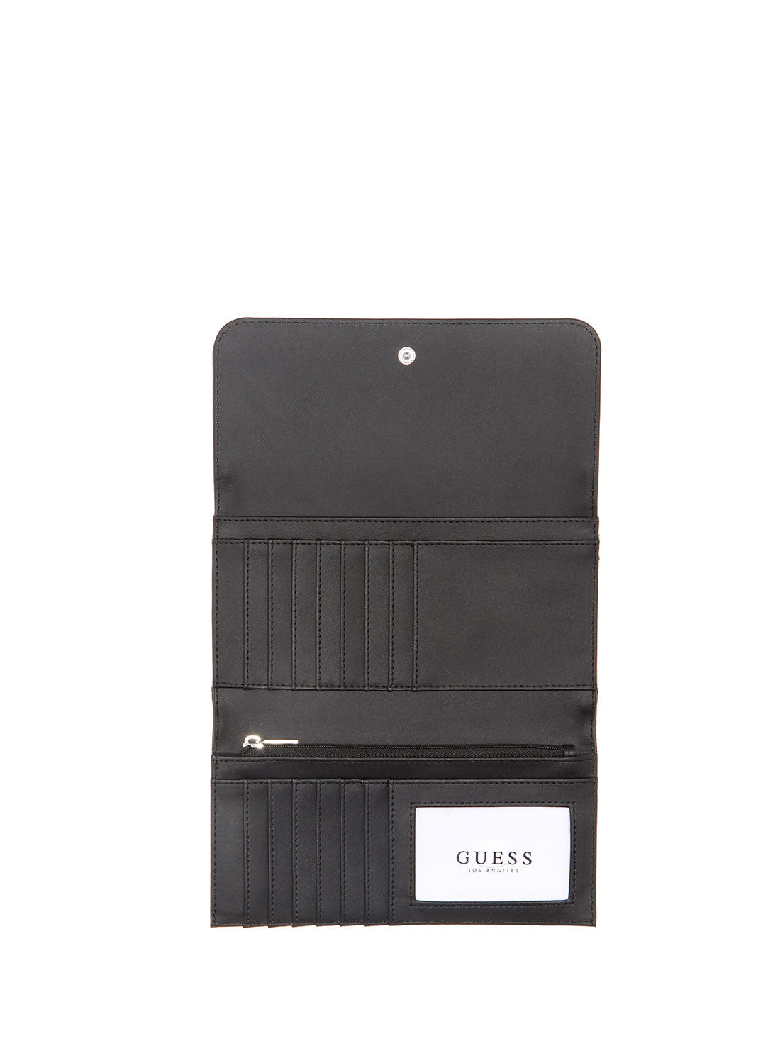 GUESS Womens Black Multi Sosie Multi Clutch SG811466 Inside View