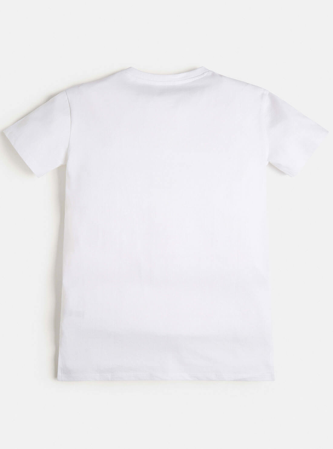 GUESS Big Girls White Multi Logo T-Shirt (7-16) J1YI06K8HM0 Back View