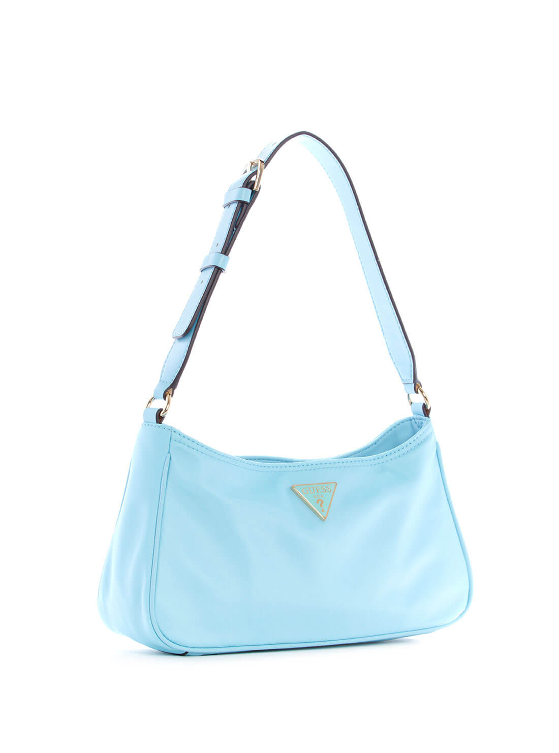 GUESS Womens  Blue Little Bay Shoulder Bag NG811618 Front Side View