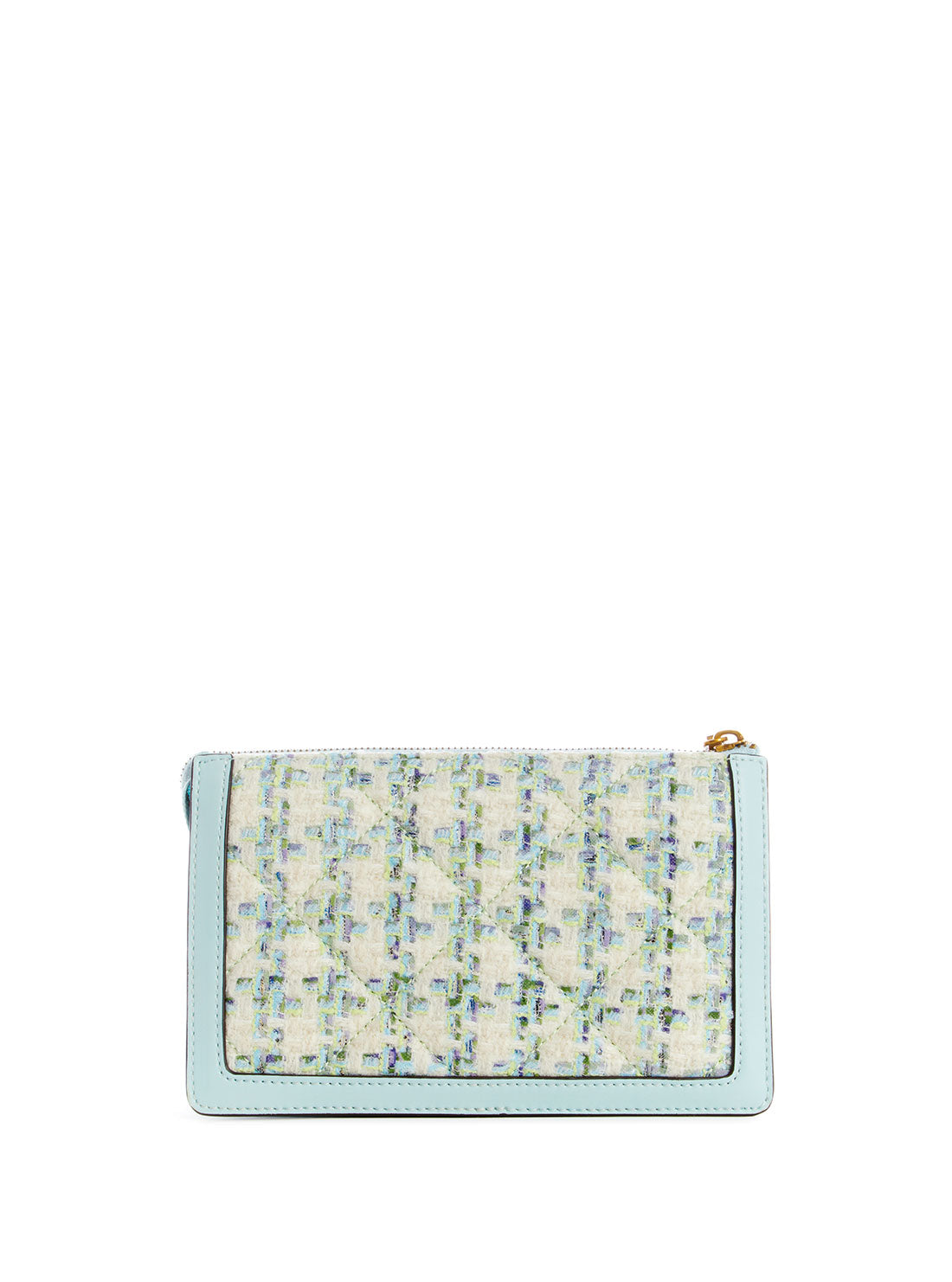 GUESS Womens Aqua Abey Multi Compartment Shoulder Bag TQ855872 Back View