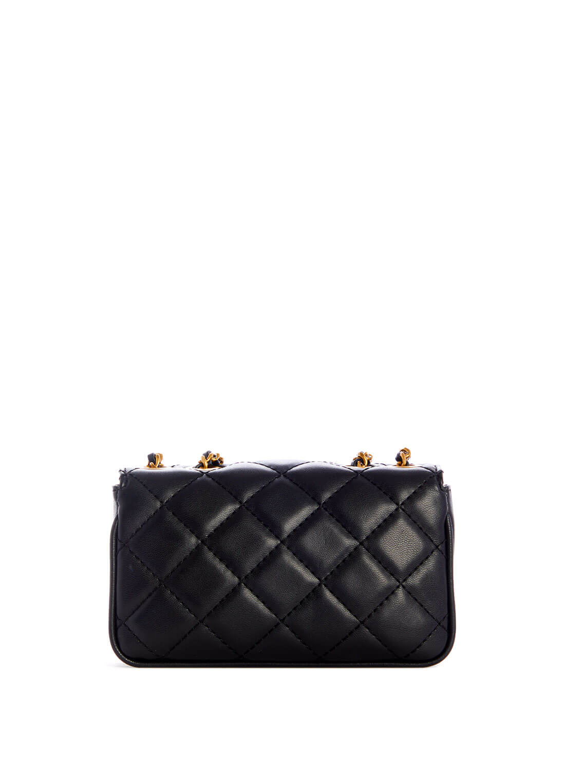 GUESS Womens Black Cessily Micro Mini Crossbody Bag QB767978 Back View