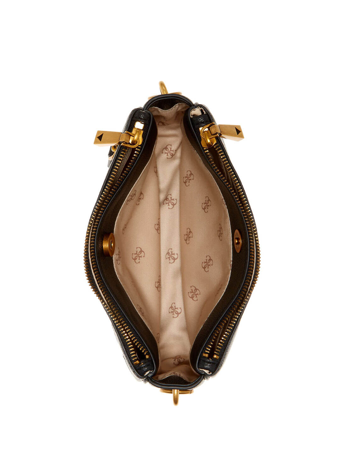 GUESS Womens  Brown Destiny Crossbody Shoulder Bag VB787818 Inside View