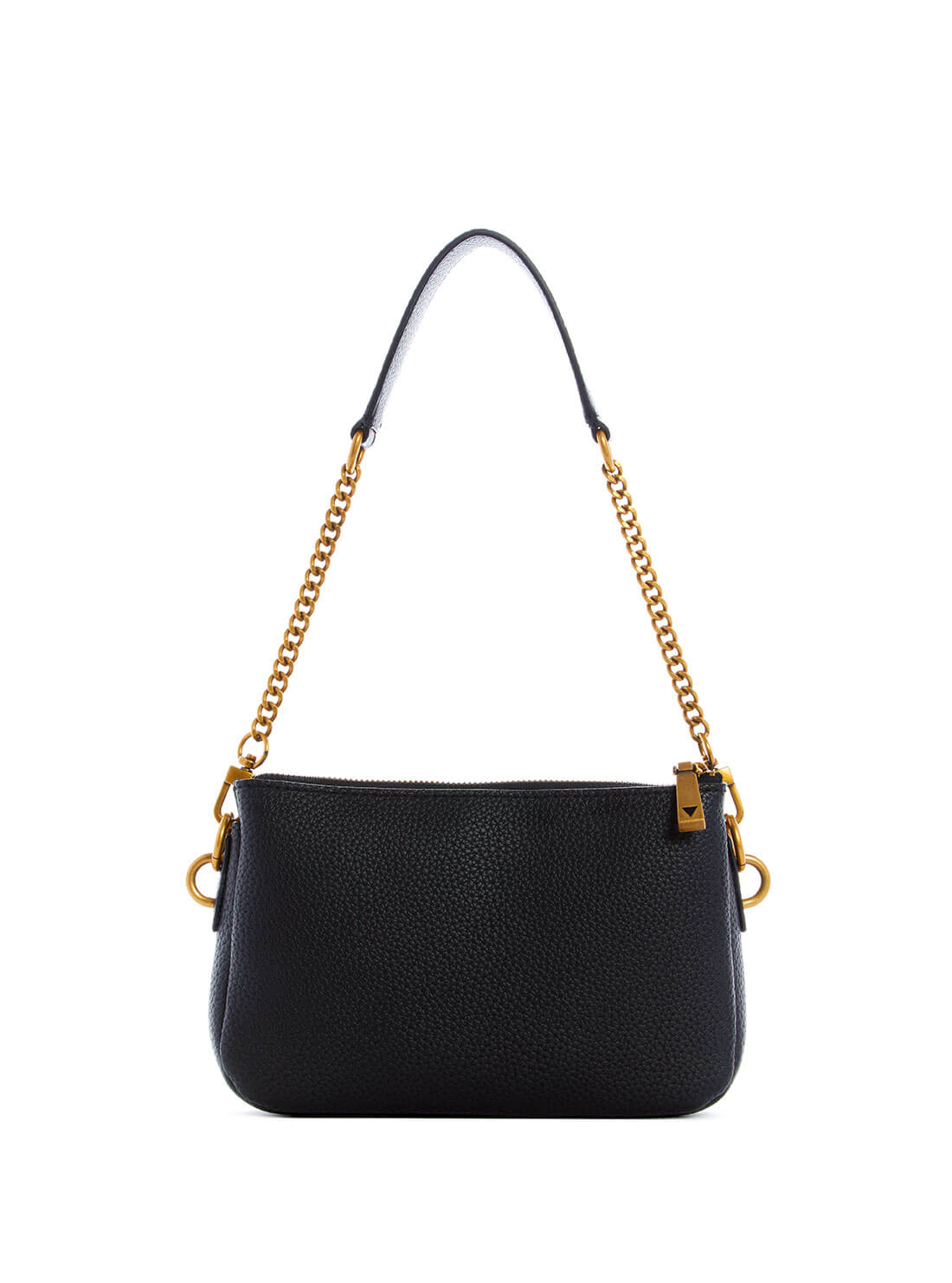 GUESS Womens  Black Downtown Chic Shoulder Bag VB838518 Back View