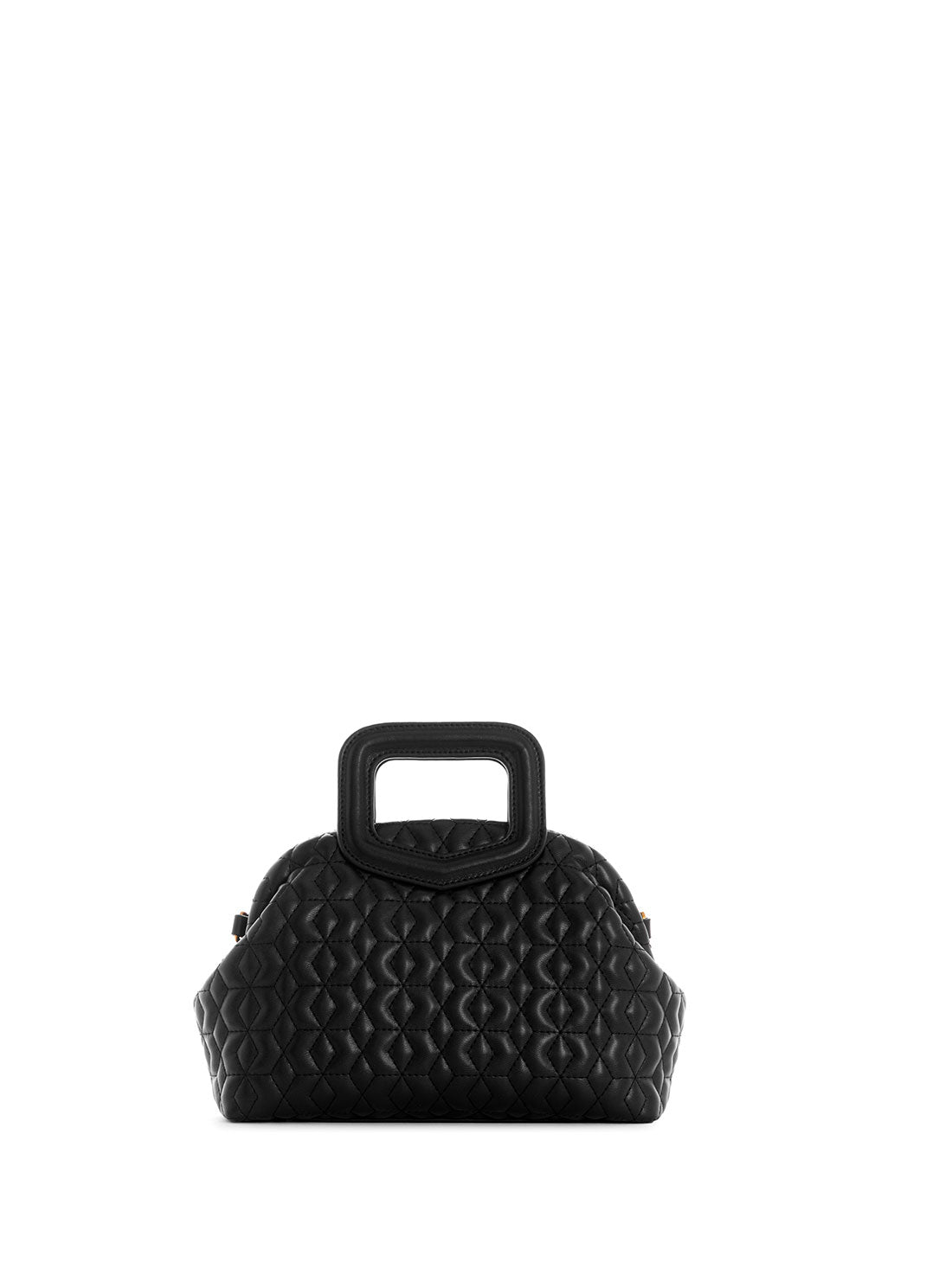 GUESS Womens Black Errin Small Clutch Crossbody Bag DB850977 Back View