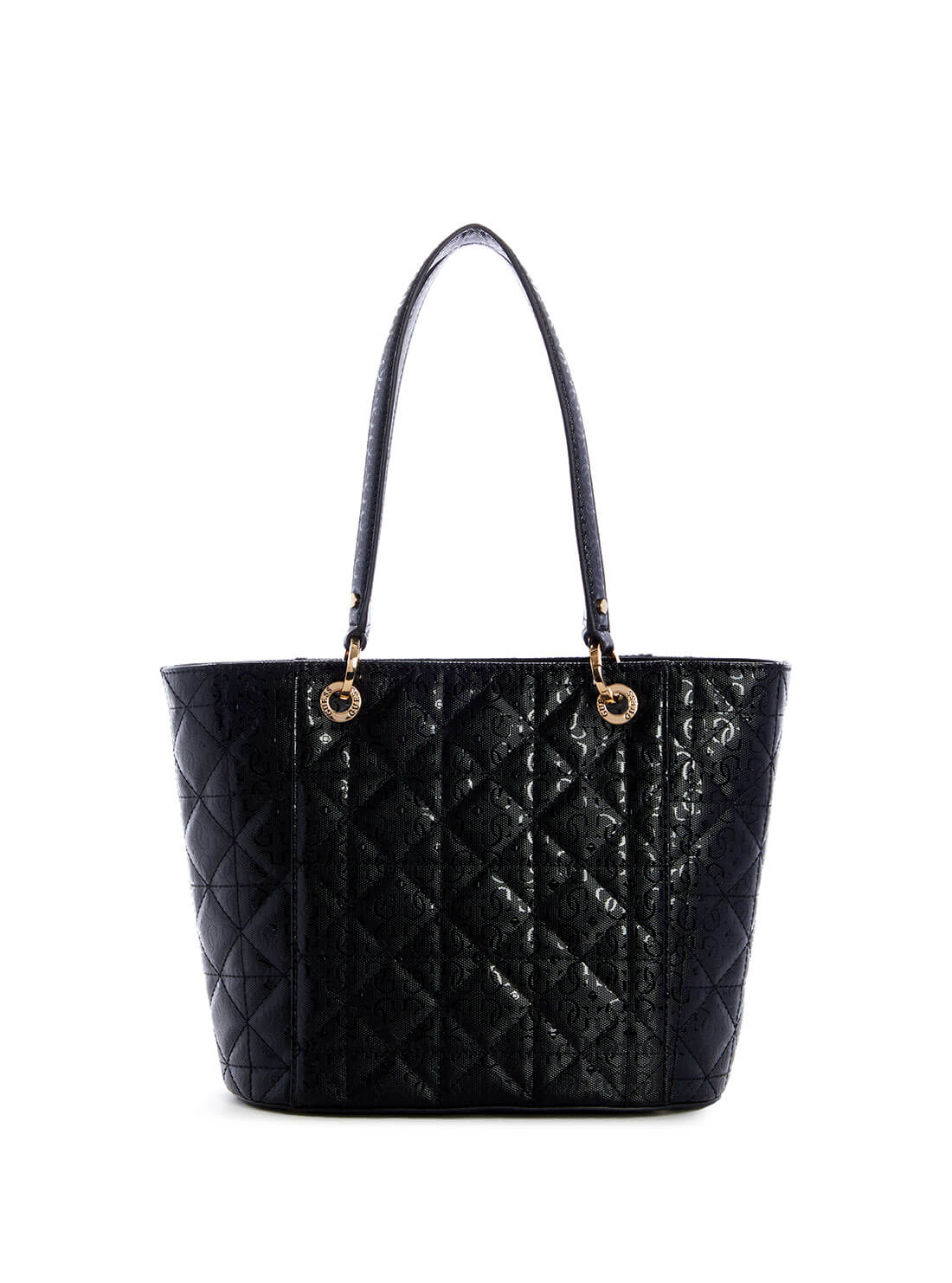 GUESS Womens Black Noelle Elite Tote Bag GS787922 Back View
