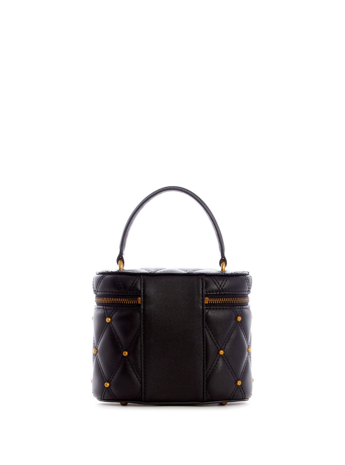 GUESS Womens Black Triana Cannister Crossbody Bag QS855377 Back View