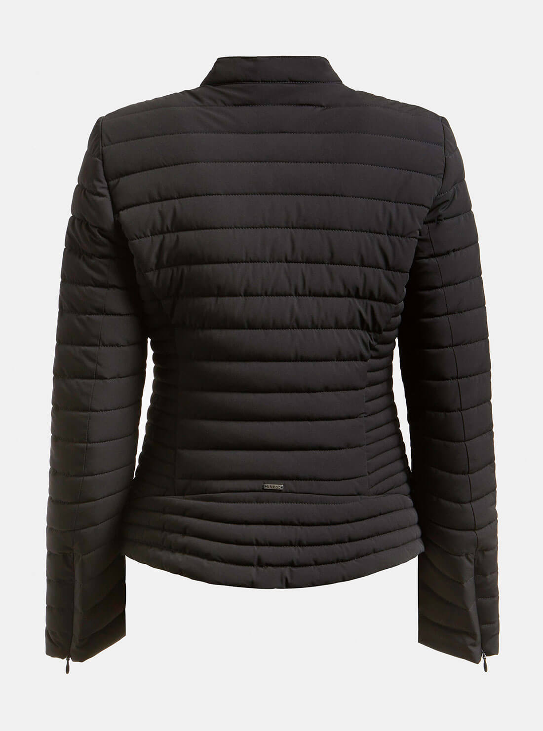 GUESS Womens Black Vona Padded Jacket W0BL1IW6NW0 Back View