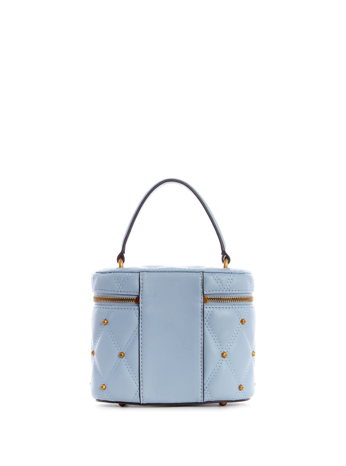  GUESS Womens Blue Triana Cannister Crossbody Bag QS855377 Back View