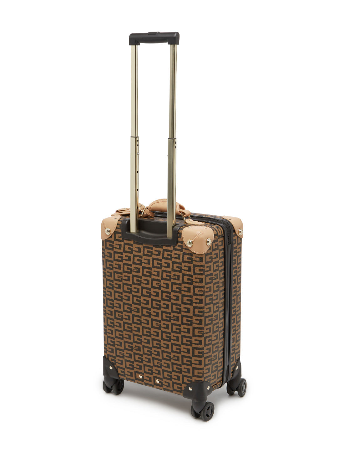 GUESS Womens Brown Logo 45cm Suitcase G8141983 Back View