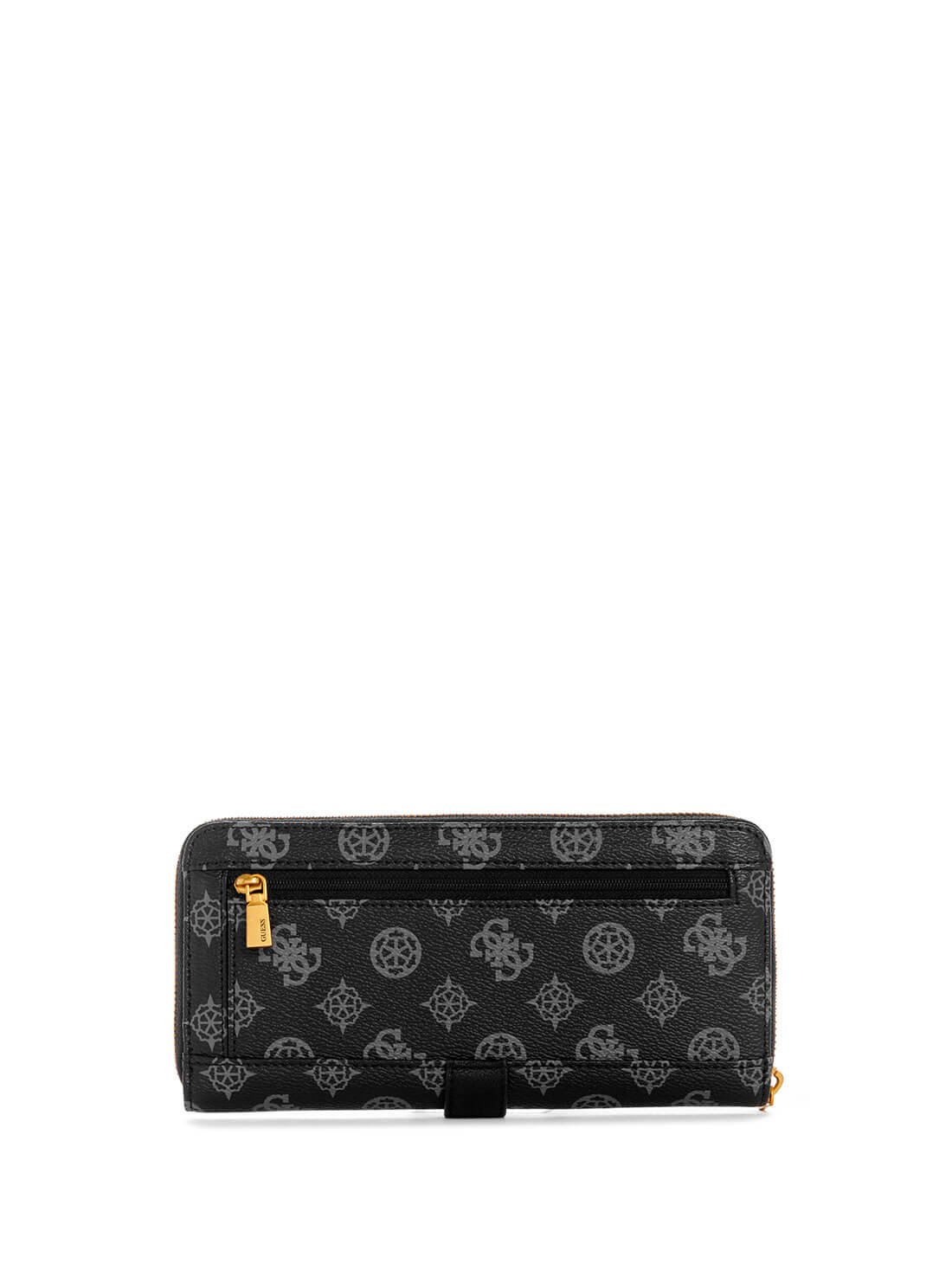 GUESS Womens  Black Briana Logo Large Wallet PA848967 Back View