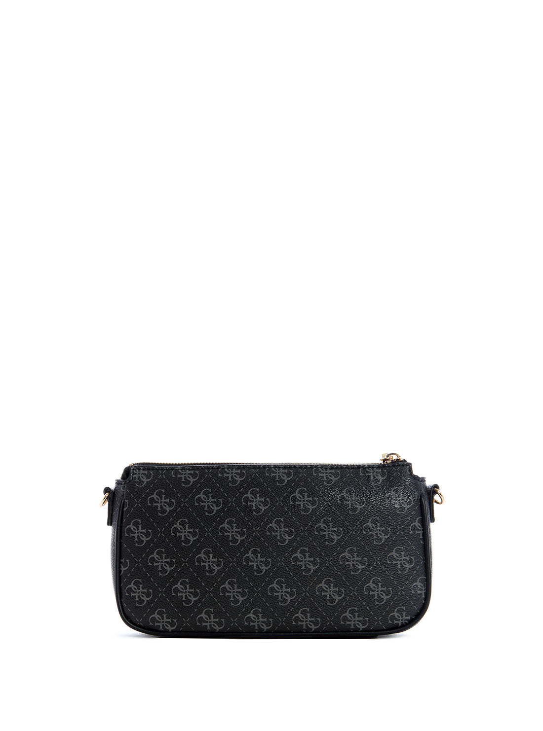 GUESS Womens Coal  Kasinta Double Zip Crossbody Bag SG840570 Back View