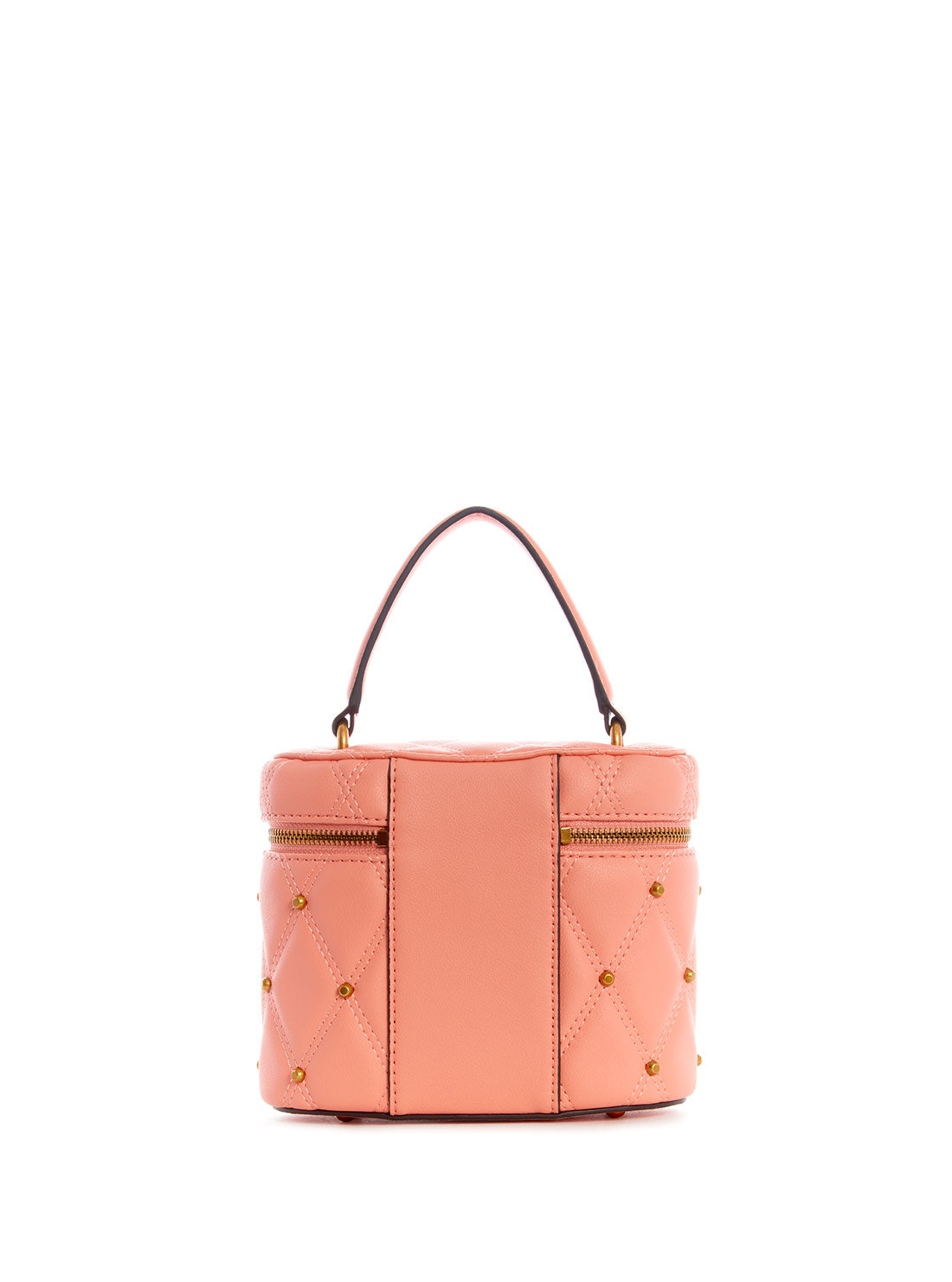 GUESS Womens Orange Triana Cannister Crossbody Bag QS855377 Back View