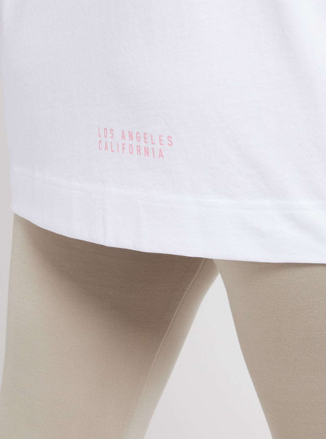 GUESS Womens  Eco White Julie Active Logo T-Shirt V2RI01I3Z11 Detail View