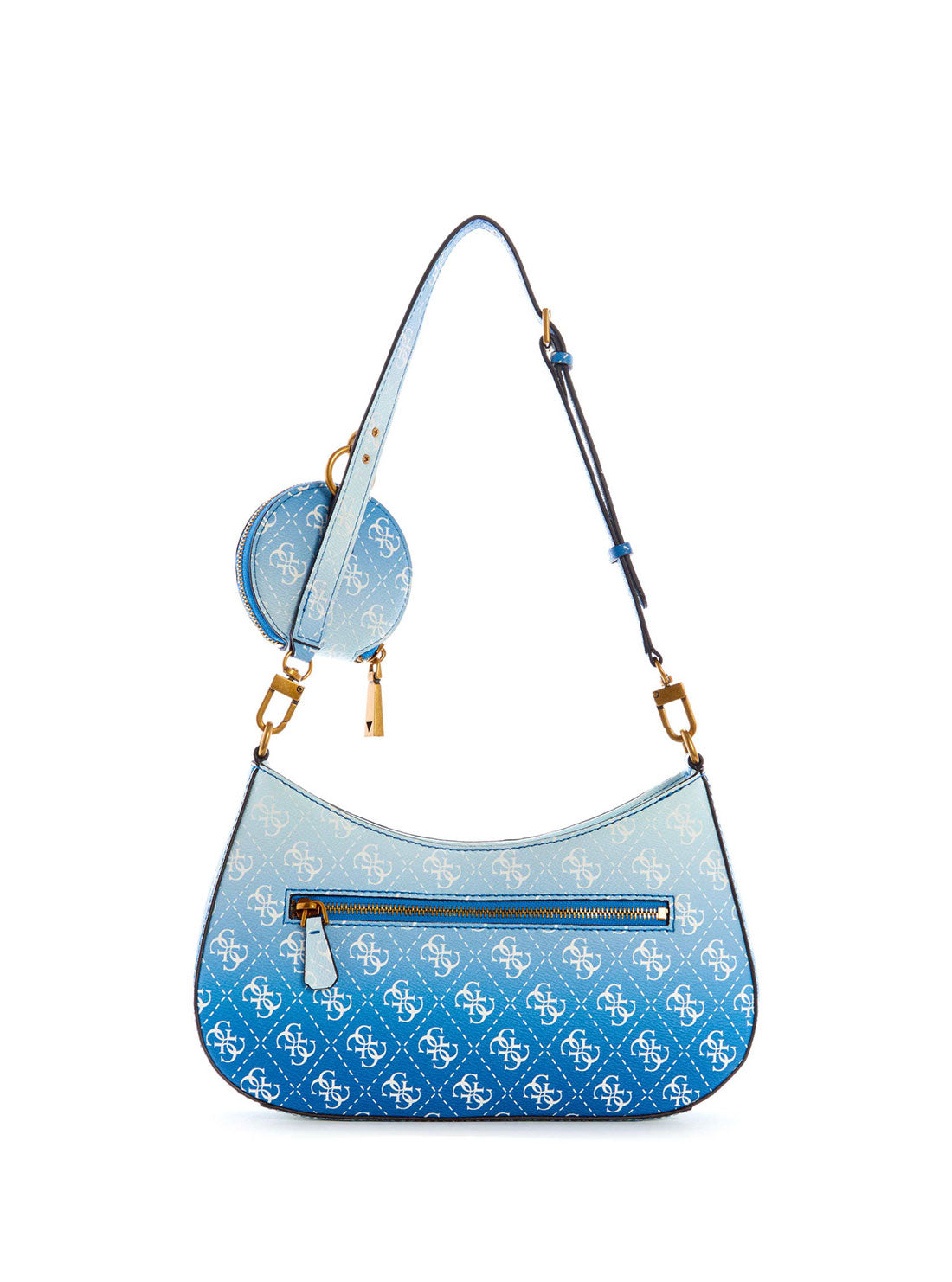 GUESS Womens Indigo Ombre Alexie Shoulder Bag SB841618 Back View