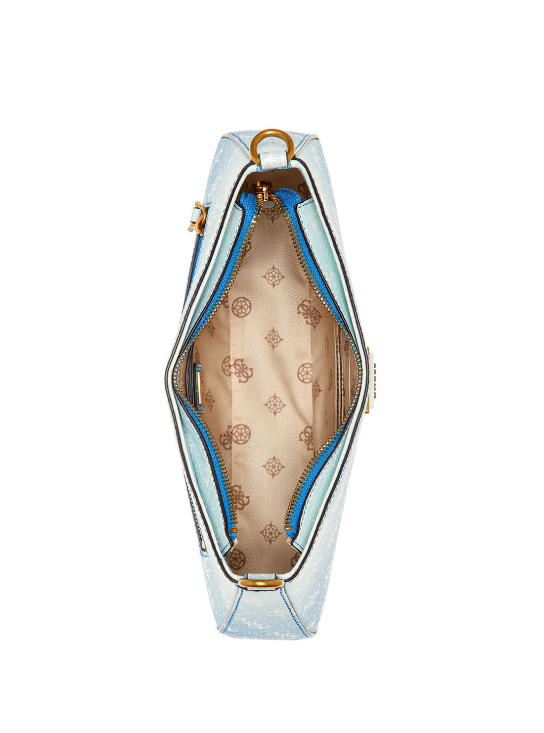 GUESS Womens Indigo Ombre Alexie Shoulder Bag SB841618 Inside View