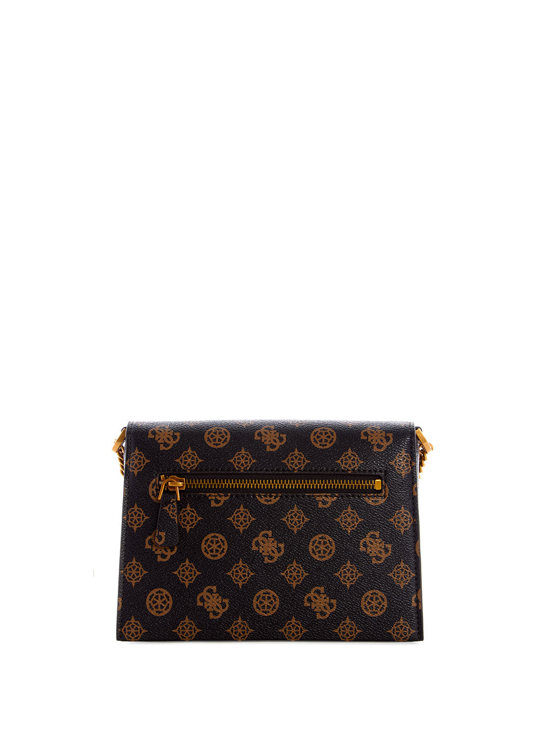 GUESS Womens Mocha Centre Stage Crossbody Bag PB850478 Back  View