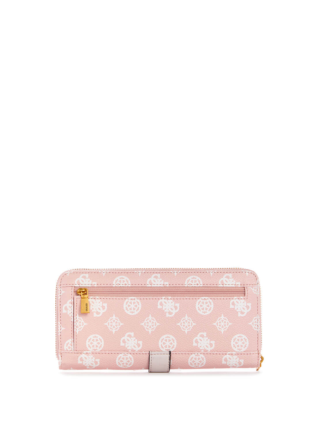 GUESS Womens  Pink Briana Logo Large Wallet PA848946 Back View