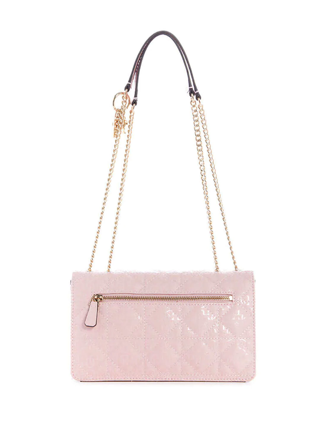 GUESS Womens Pink Malia Convertible Crossbody Bag GG848821 Back View