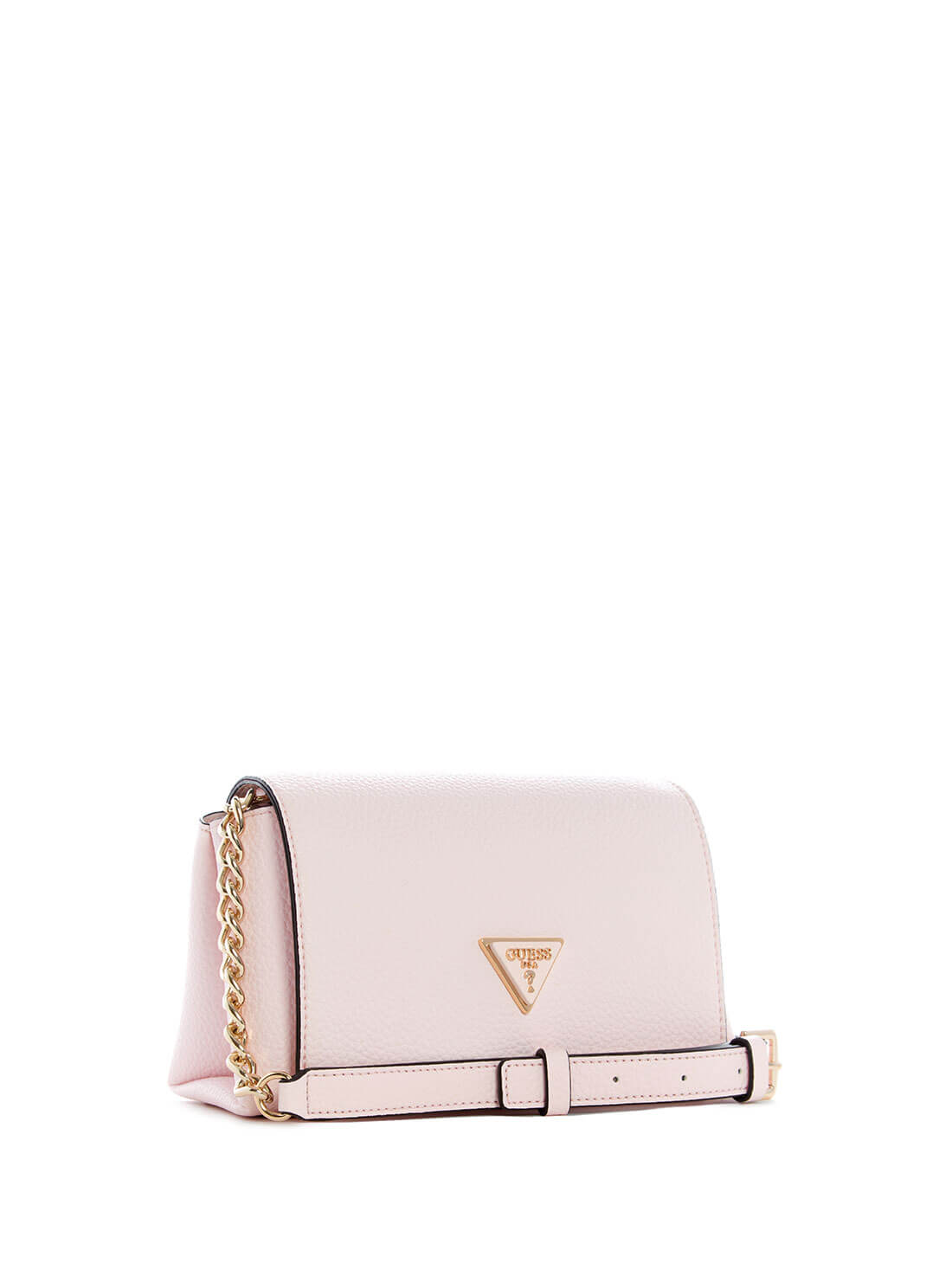 GUESS Womens Powder Pink Downtown Chic Mini Crossbody Bag VG838578 Side View