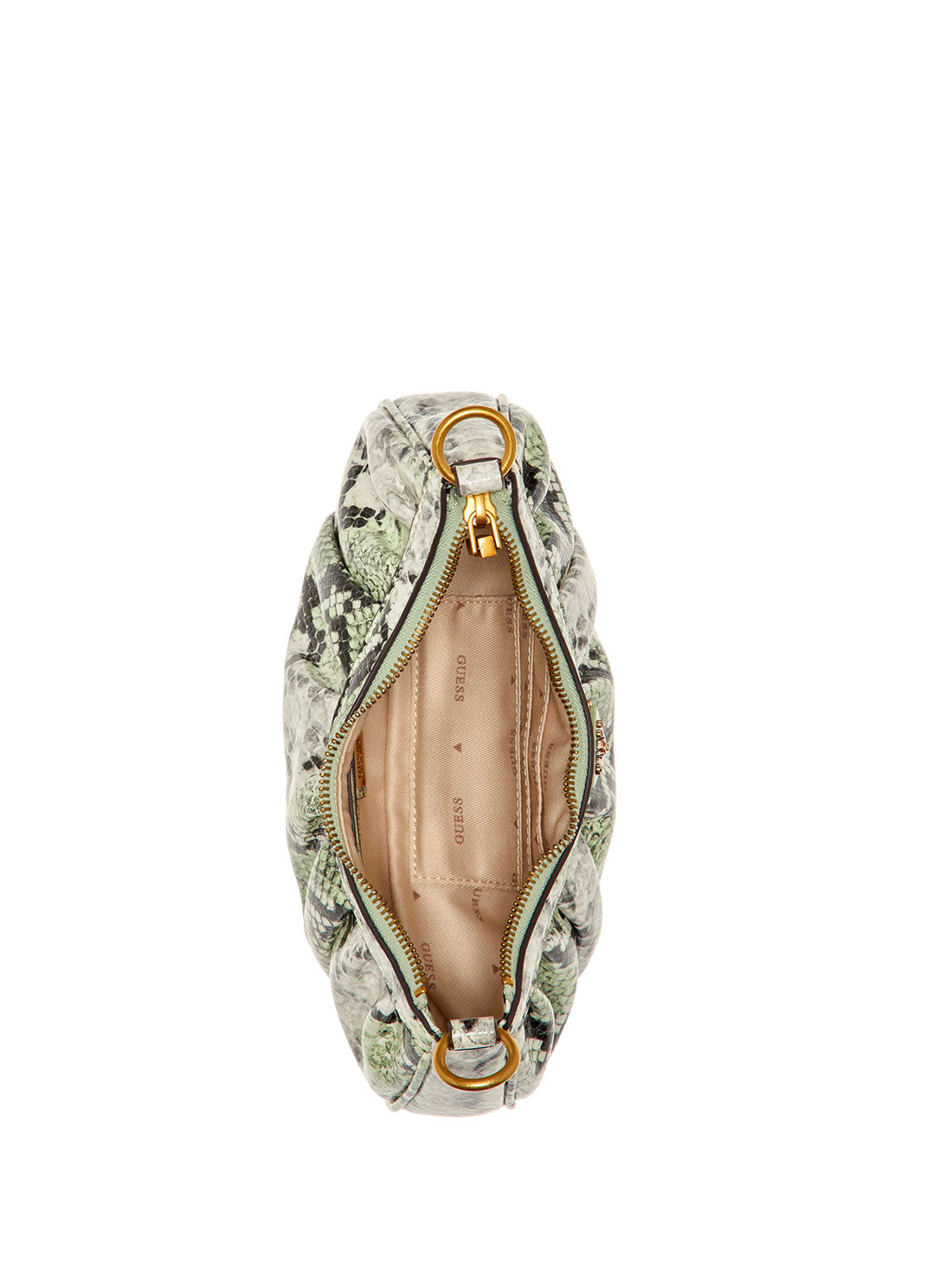 GUESS Womens Sage Python Mariana Shoulder Bag KB855072 Front View
