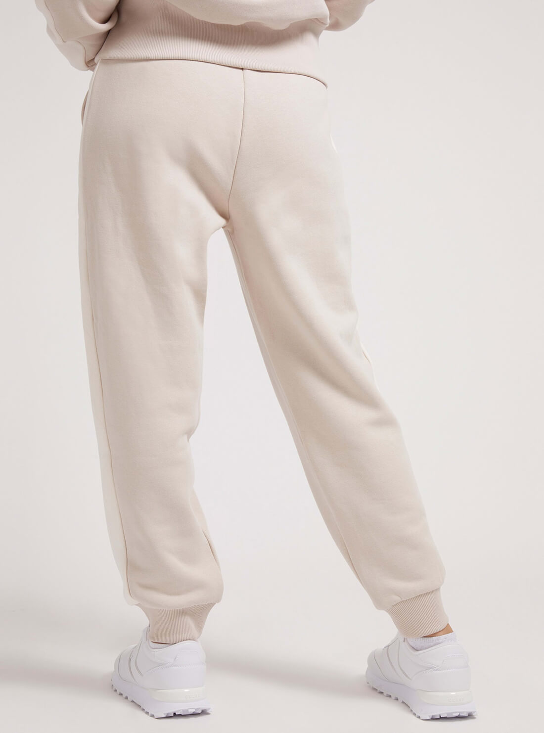 GUESS Womens  Cream Annetta Active Trackpants O1BA27K9V31 Back View