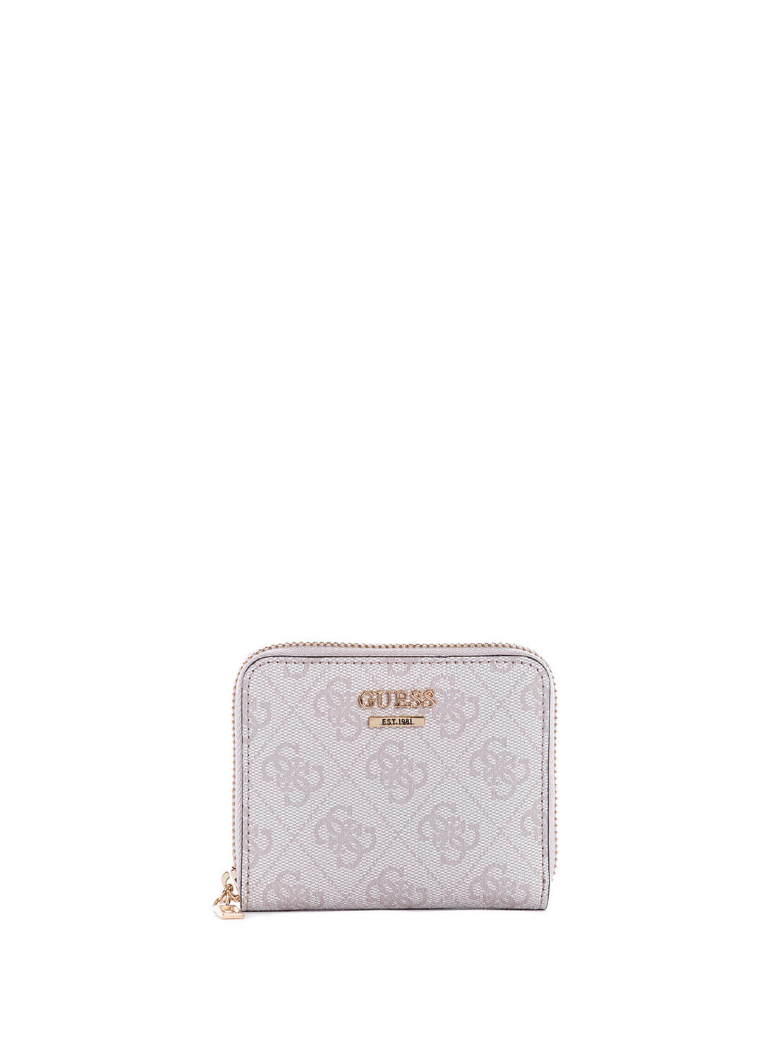 GUESS Womens Pink Zadie Logo Small Wallet SG839637 Front View