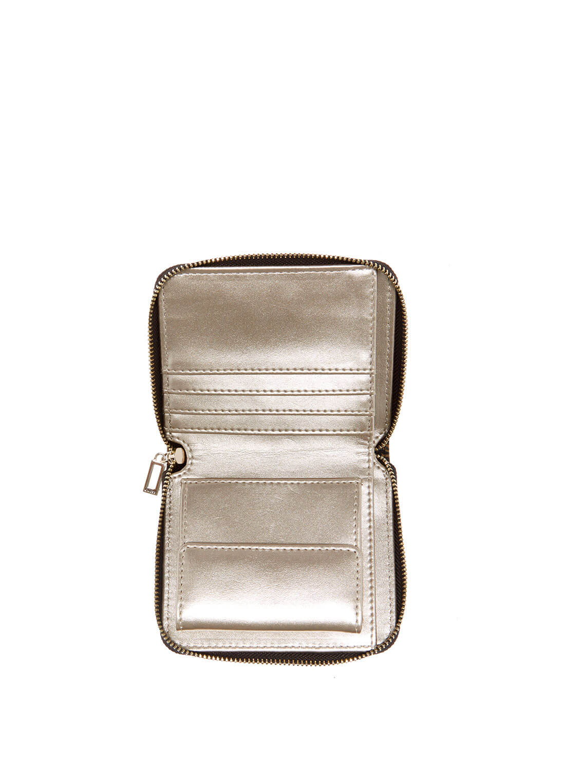 GUESS Womens Pink Zadie Logo Small Wallet SG839637 Inside View