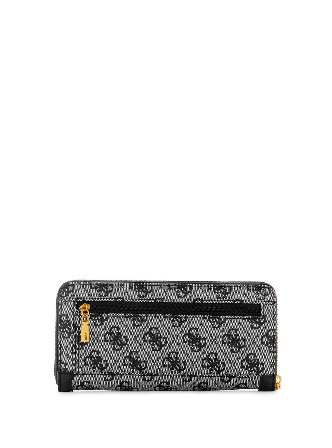 GUESS Womens Black Zadie Quattro G Large Wallet SA839646 Back View