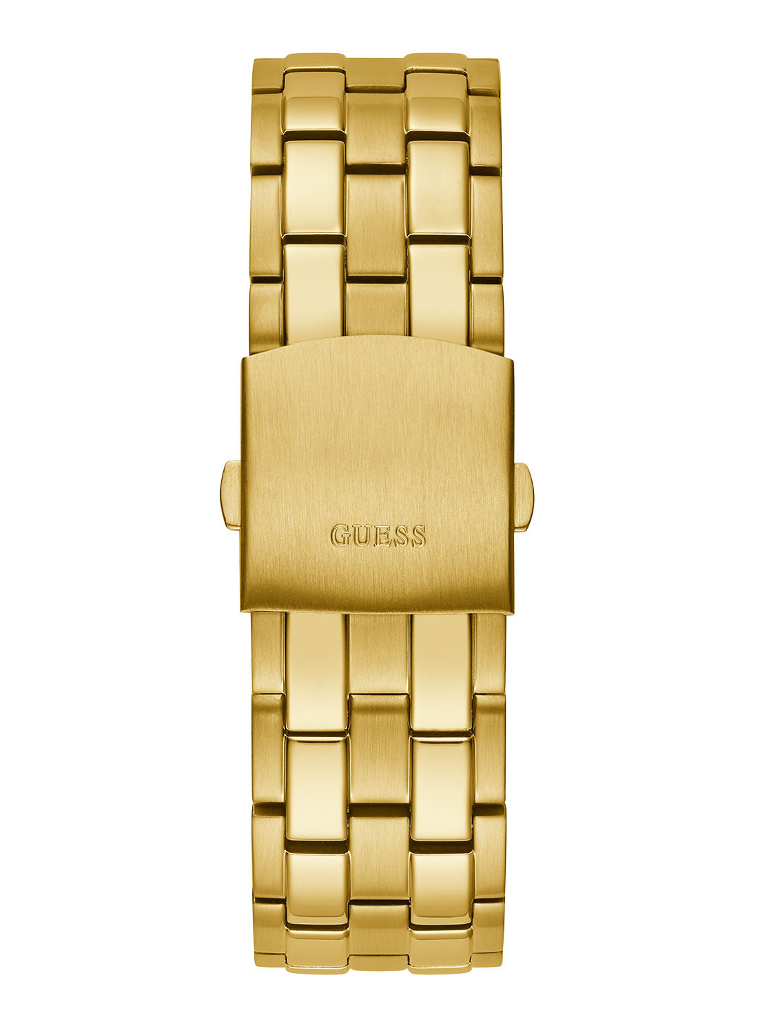 GUESS Mens Gold Top Gun Watch GW0278G2 Back View