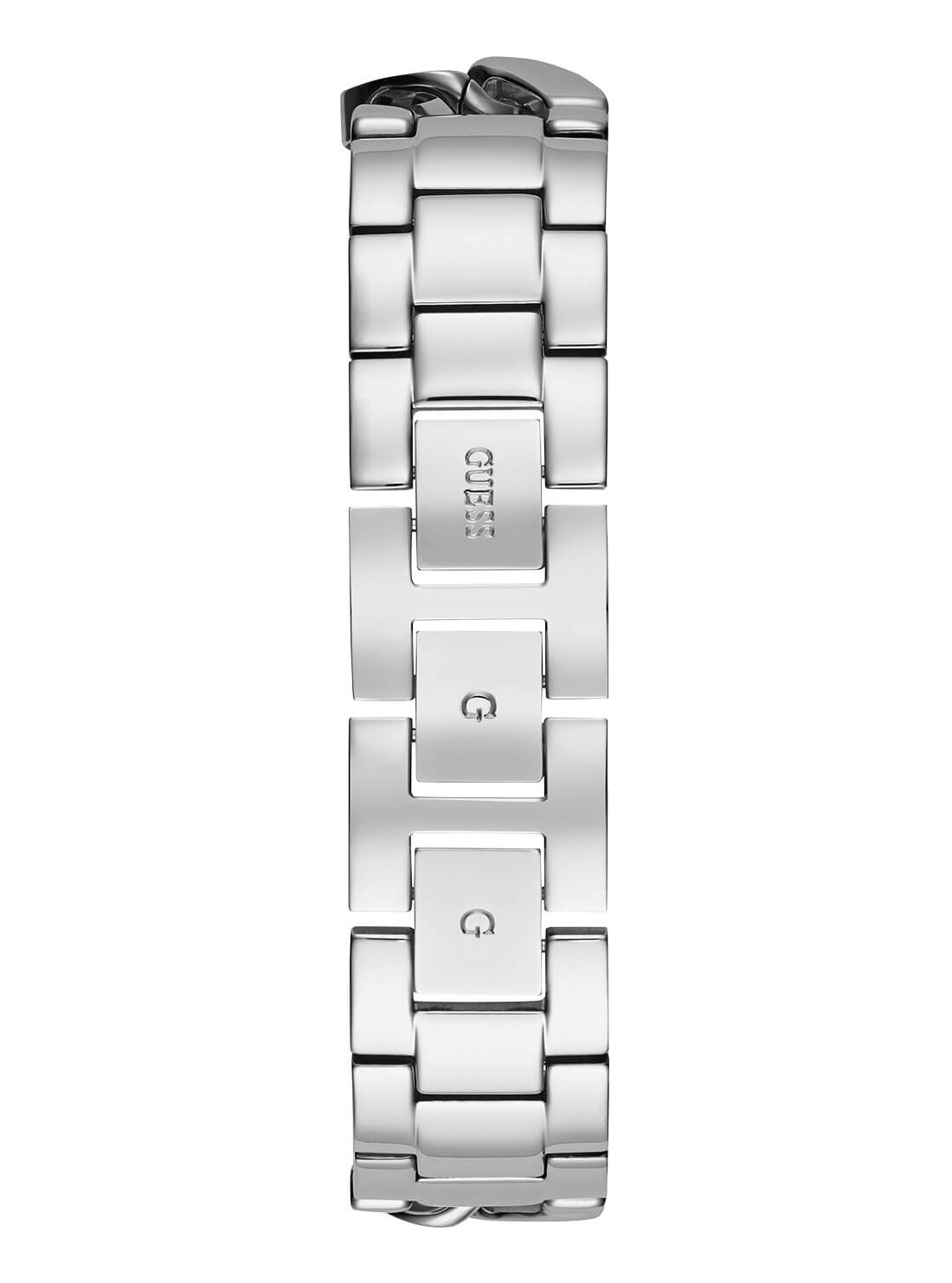 GUESS Womens Silver Starlit Glitz Multi-Chain Watch GW0298L1 Back View