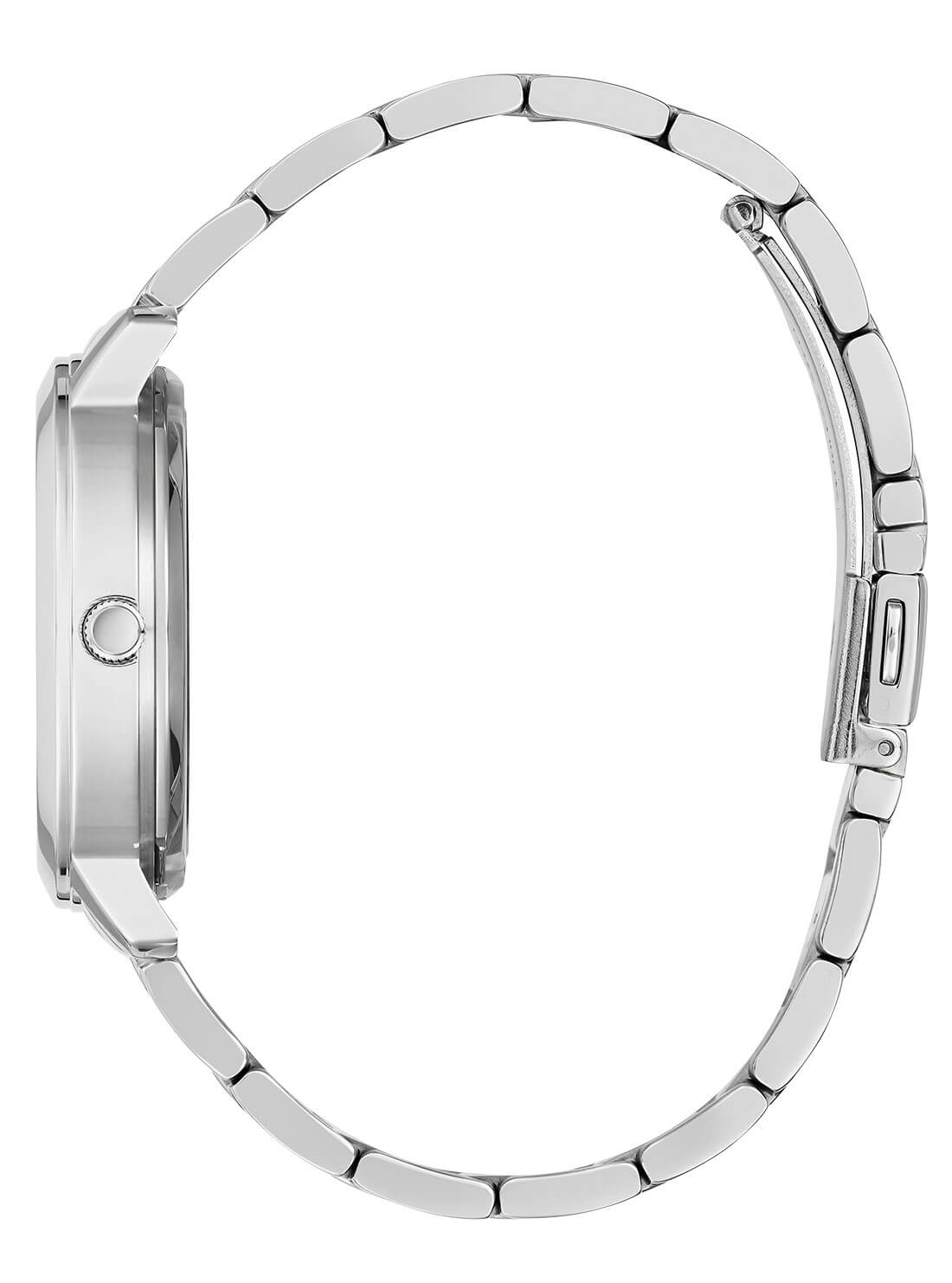 GUESS Womens Silver Quattro G Champ Watch GW0300L1 Side View