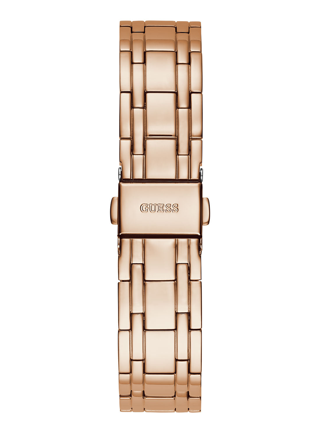 GUESS Women's Rose Gold Glitz Afterglow Watch GW0312L3 Back View