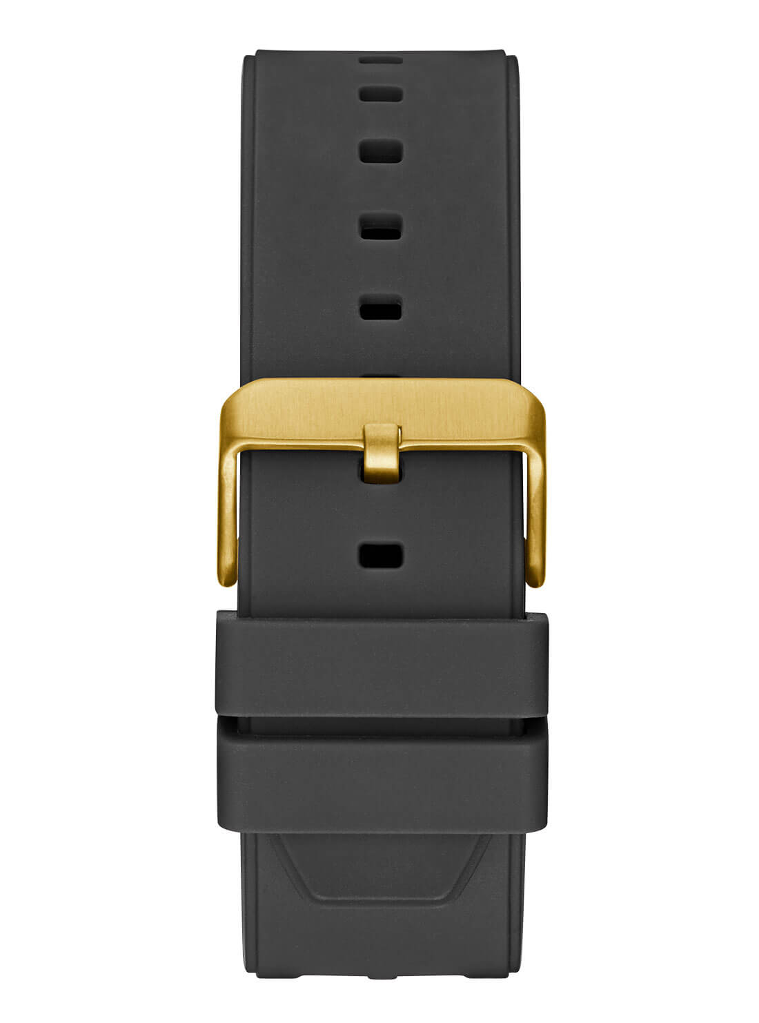 GUESS Mens Black and Gold Exposure Champ Watch GW0325G1 Back View