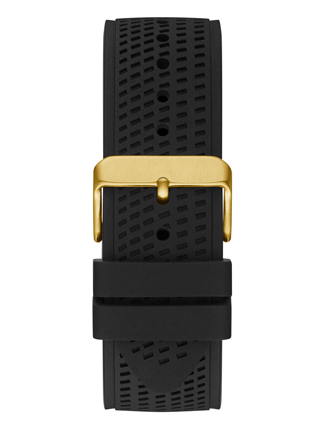 GUESS Mens Gold and Black Trophy Watch GW0333G2 Back View