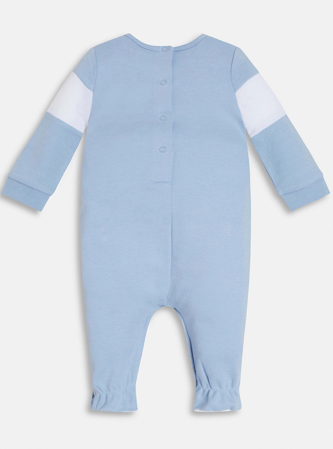 GUESS Baby Blue Unisex Jumpsuit (0-12m) H1YW06KA6W0 Back View
