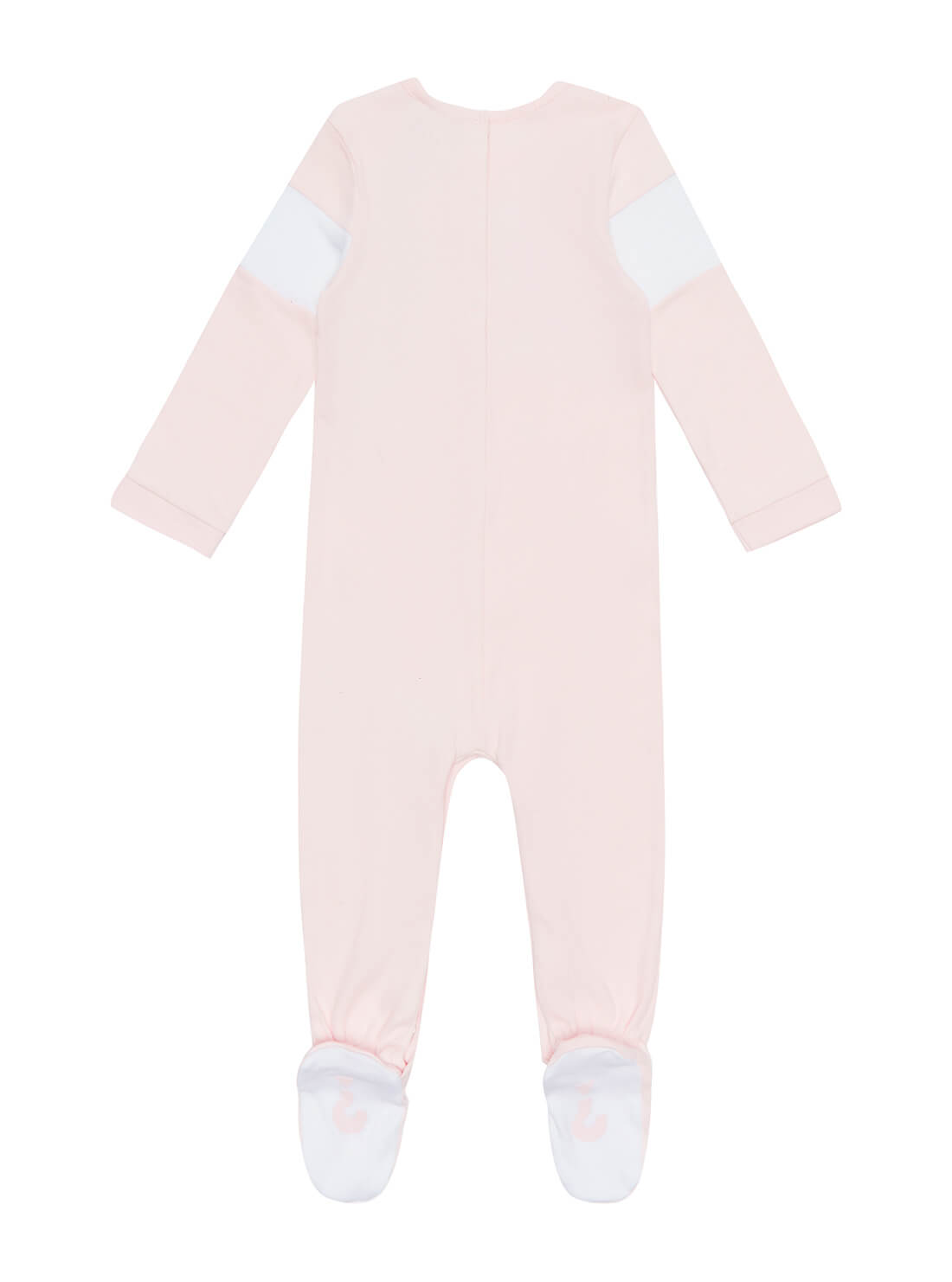 GUESS Kids Pink Baby Unisex Jumpsuit (0-12m) H1YW06KA6W0 Back View