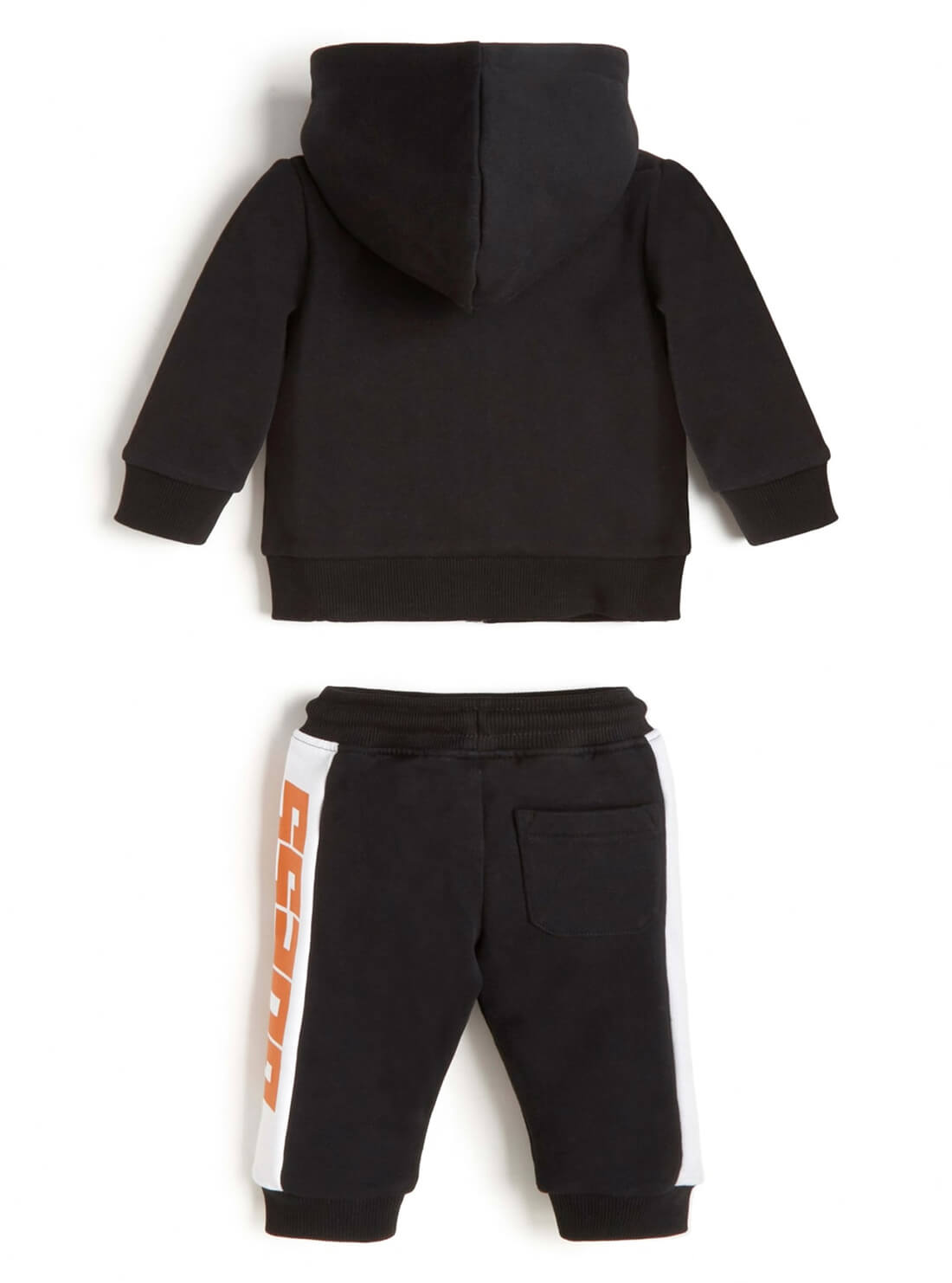 GUESS Baby Boy Black Active 2-Piece Set (3-18m) I1BG00KAD70 Back View