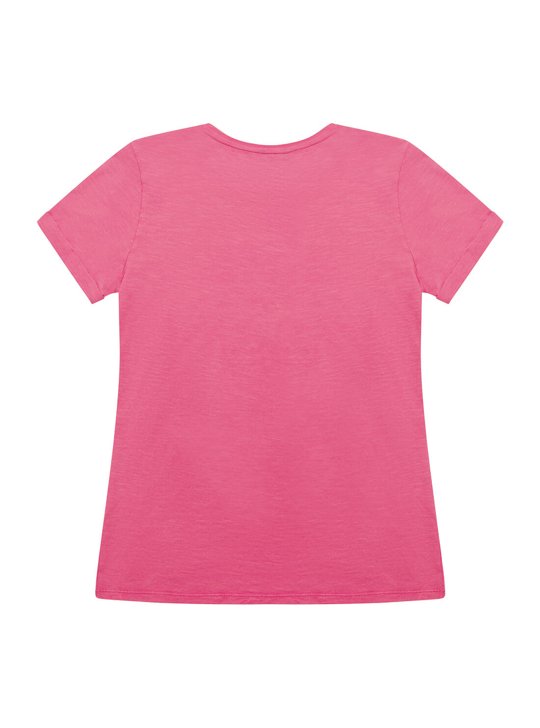 GUESS Big Girls Hot Pink Logo T-Shirt (7-16) J1YI27K6XN1 Back View