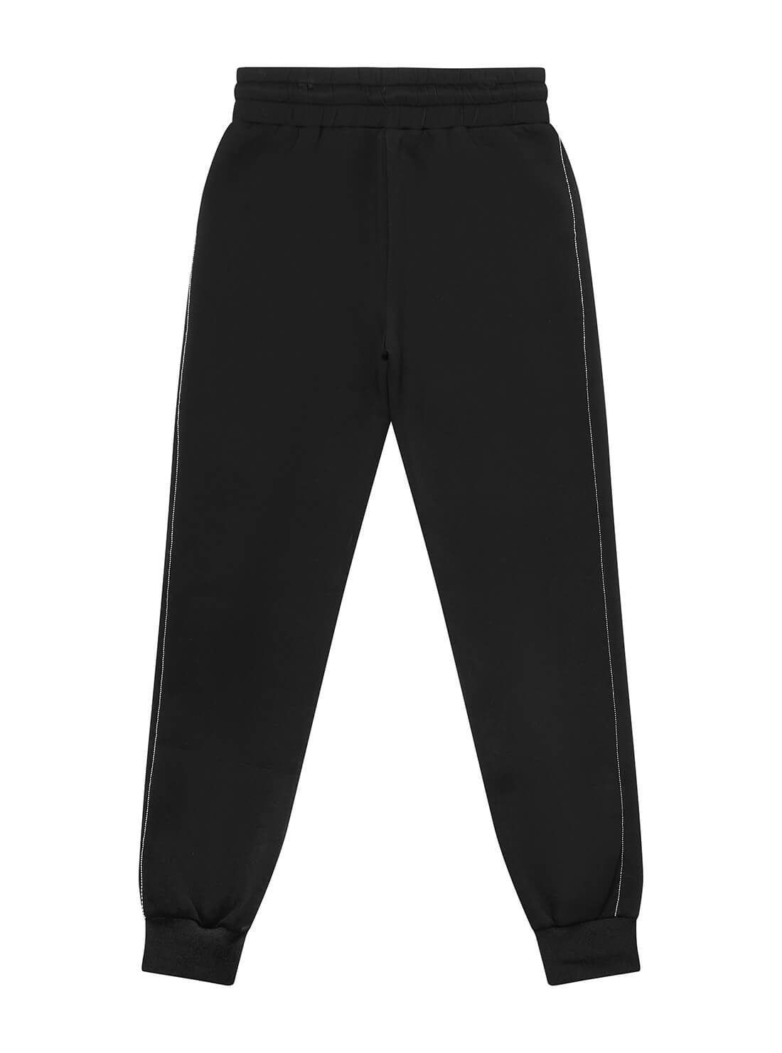 GUESS Big Girls Black Active Trackpants (7-16) J1YQ18KAMN2 Back View