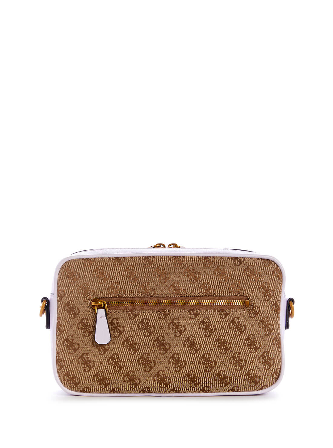 GUESS Womens  Brown Lilac Aviana Crossbody Camera Bag JB841414 Back View