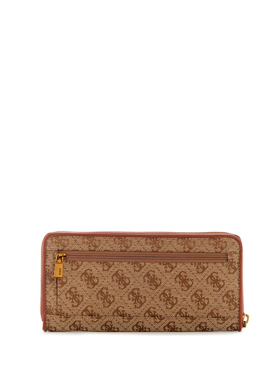 GUESS Womens  Brown Multi Aviana Large Wallet JB841446 Back View